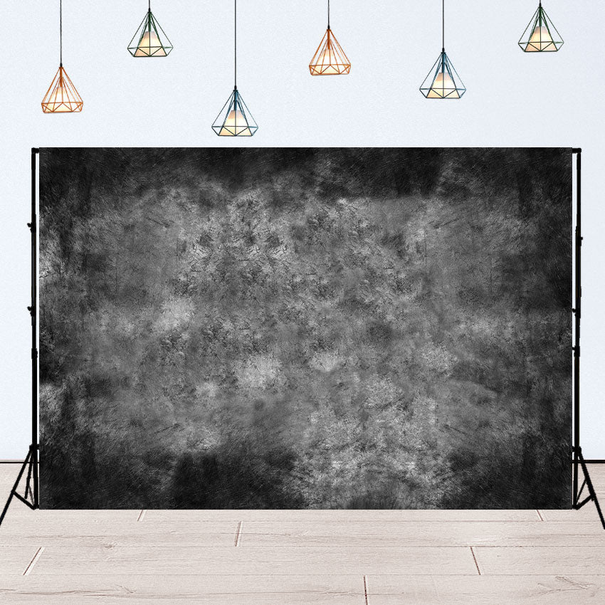 Toile de fond abstraitee marbrées noires et grises pour les photos
