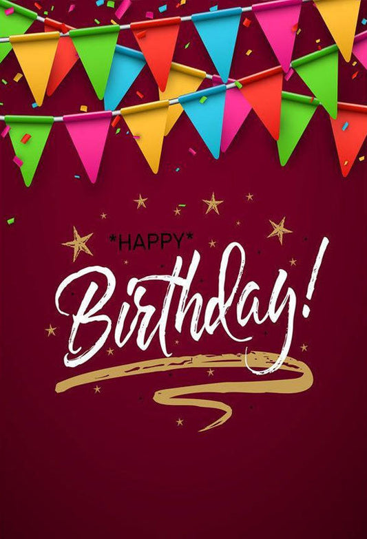 Toile de fond joyeux anniversaire photographie pour célébrer la fête d'anniversaire