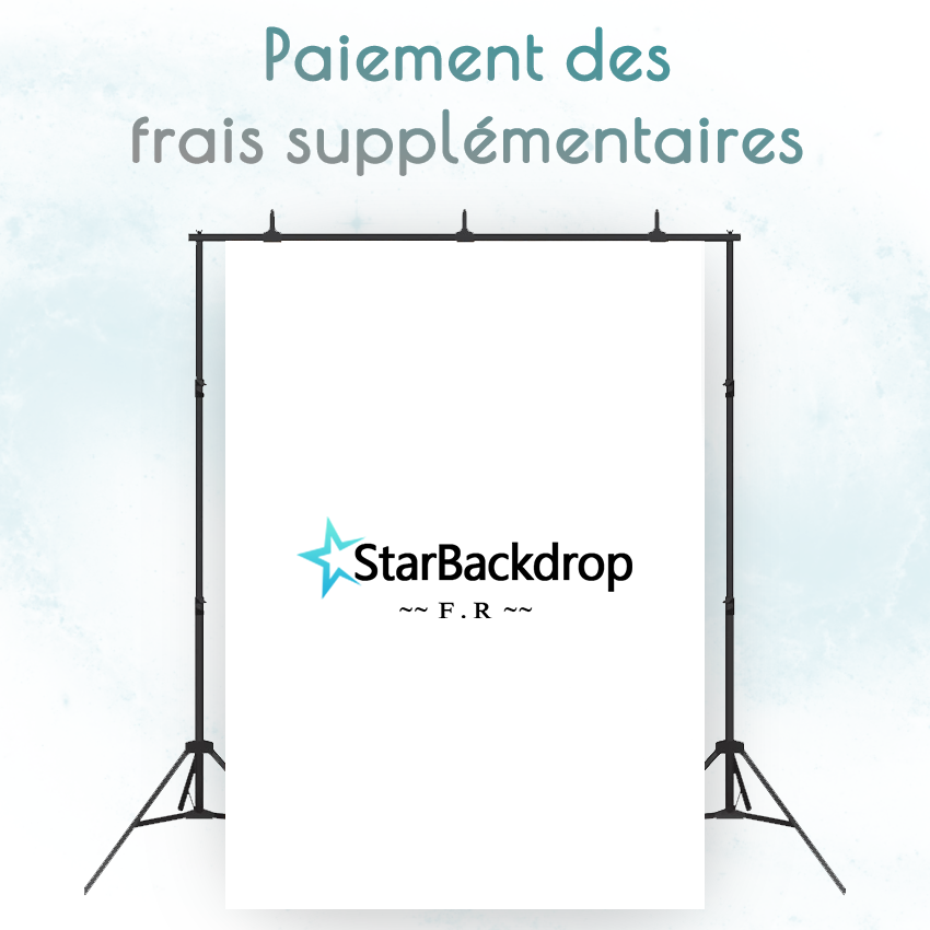 Paiement des frais supplémentaires