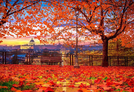 Toile de fond de feuilles jaunes dorées automne beau paysage photographie fond