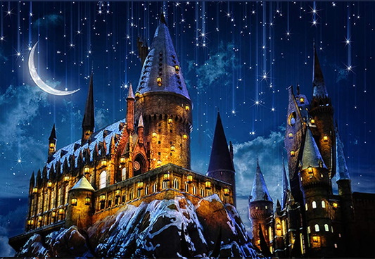 Toile de fond de Harry Potter château de nuit pour la Photographie SBH0243