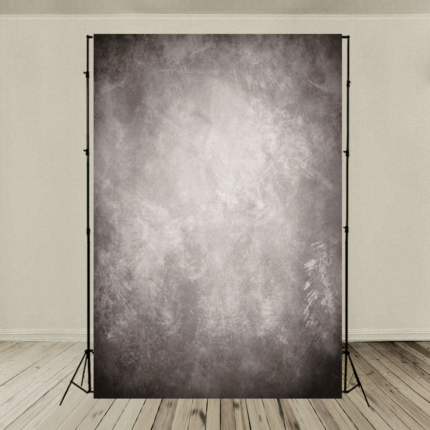 Toile de fond de photomaton abstrait dégradé gris pour le studio