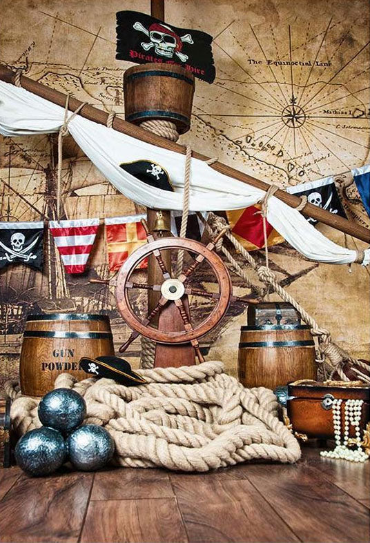Toile de fond de corsaire de grange pour la photographie