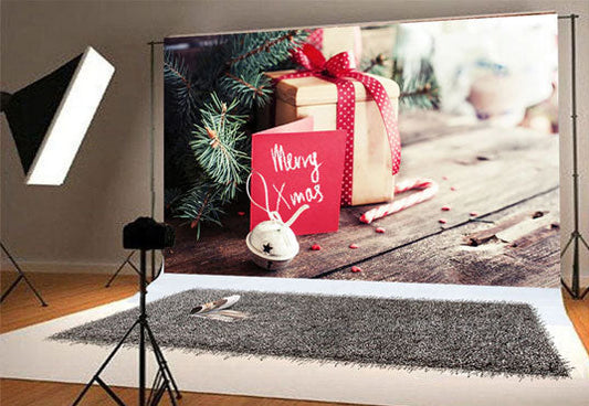 Toile de fond de joyeux Noël pour la photographie