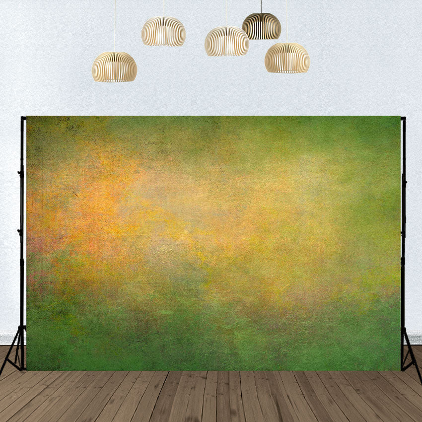 Toile de fond abstraite texture coloré orange vert motif photographie