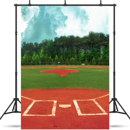 Toile de fond de terrain de baseball pour la photographie sportive SBH0239
