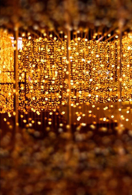 Toile de fond de photographie de fond de bokeh de paillettes dorées