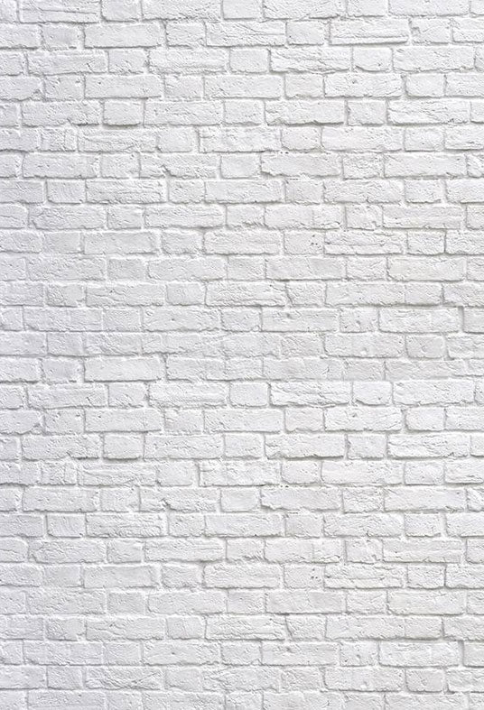 Toile de fond d'étoile de mur de briques blanches pour le studio photo