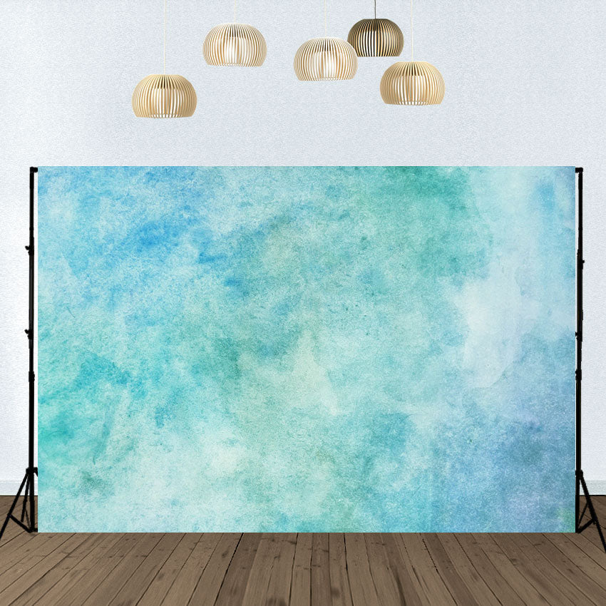 Toile de fond de photographie abstrait motif bleu cyan