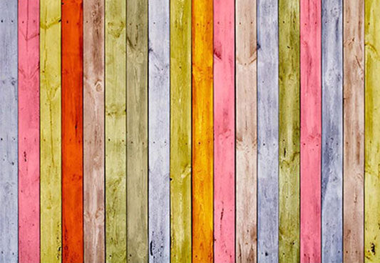 Toile de fond de texture de sol en bois coloré pour le studio photo