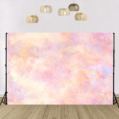 Toile de fond abstraitee colorés de nuage rose pour la photographie