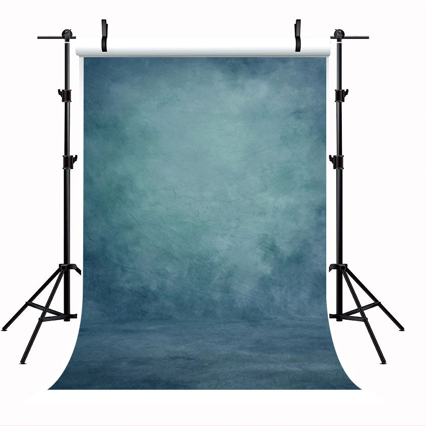 Toile de fond abstraitee menthe bleue pour le studio de photographie