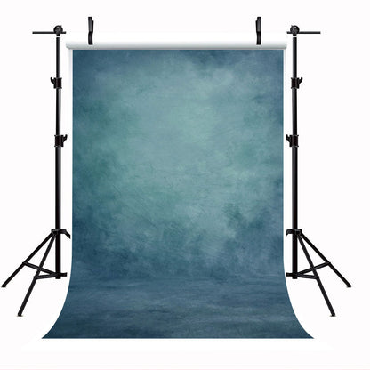 Toile de fond abstraitee menthe bleue pour le studio de photographie