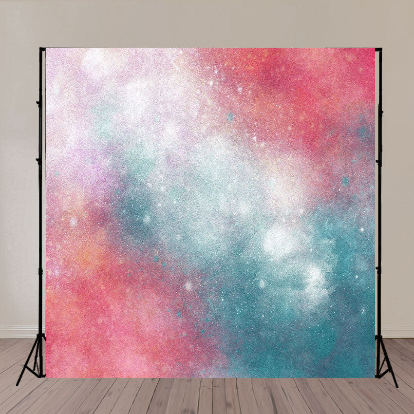 Toile de fond de photographie de motif de ciel coloré abstrait