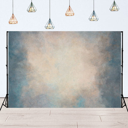Toile de fond de photo de portrait bleu brun abstrait rustique
