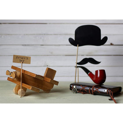 Happy Father's Day Backdrop White Wood Floor Photography Background