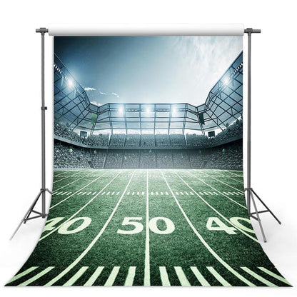 Toile de fond d'herbe verte fond de photographie de terrain de sport
