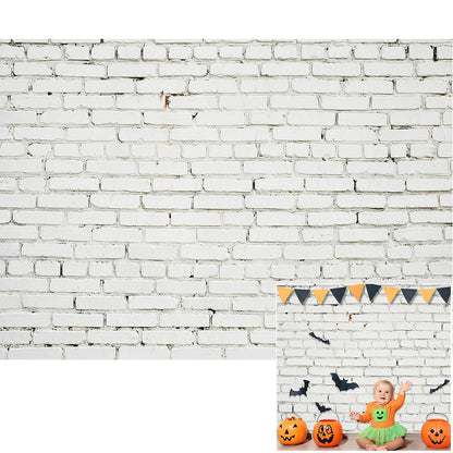 Toile de fond de mur de briques rétro pour le studio