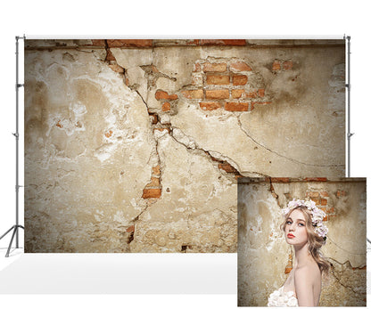 Toile de fond de béton brique photo murs photographique studio photo photographie HJ11207