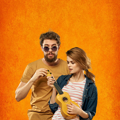 Toile de fond abstraitee de photographie orange couleur unie pour la prise de vue photo