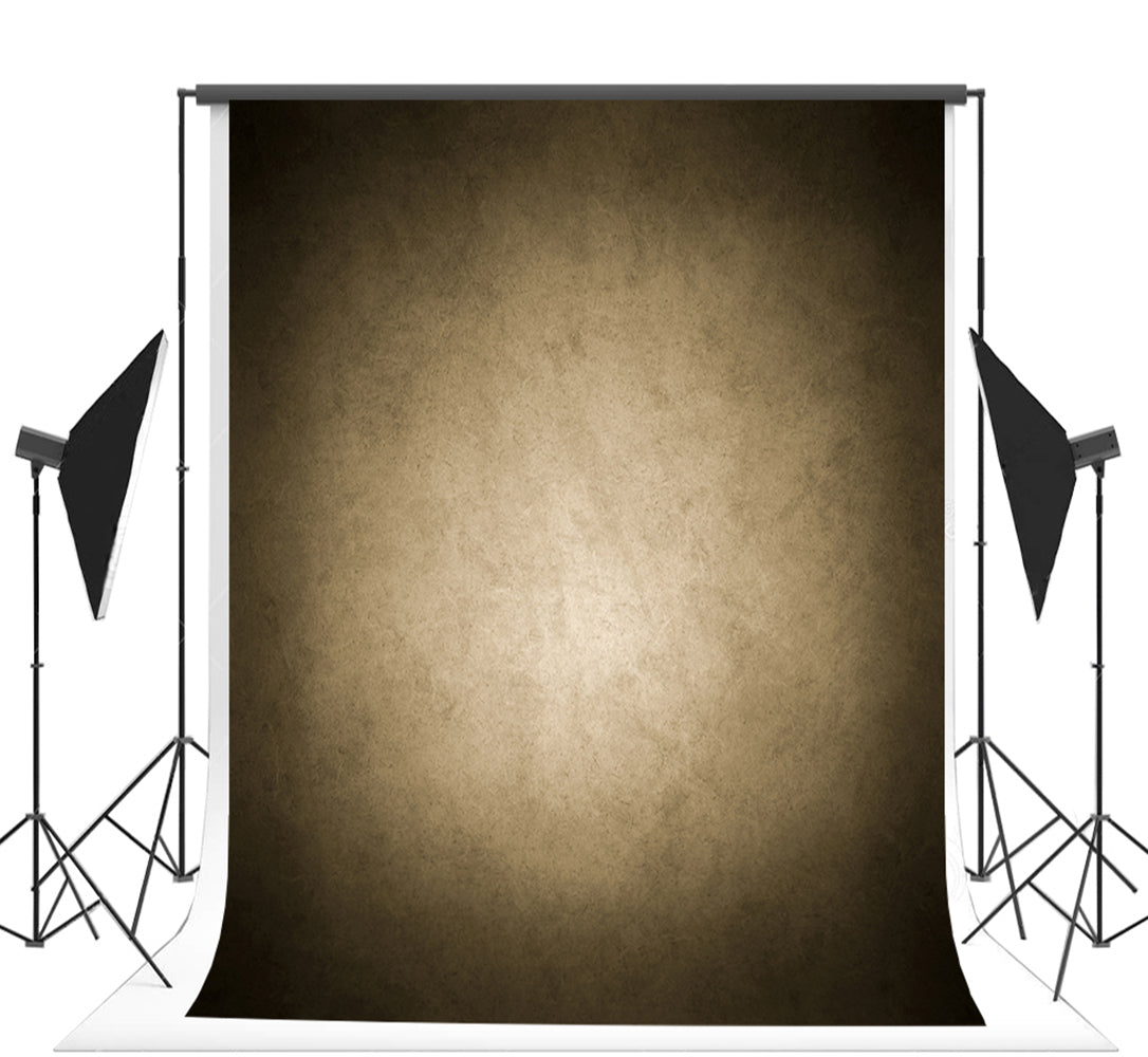 Toile de fond de portrait d'art abstrait marron et marron clair