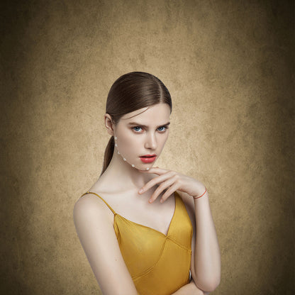 Toile de fond de portrait d'art abstrait marron et marron clair