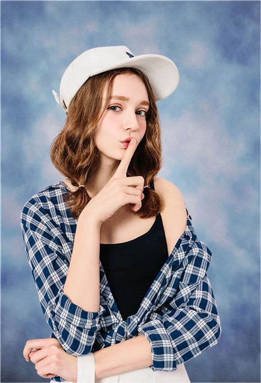 Toile de fond de photographie abstrait texture bleu et rose