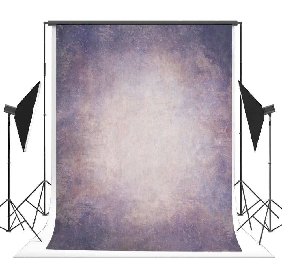 Toile de fond décors abstraite de thème violet clair pour le studio portrait nouveau-né