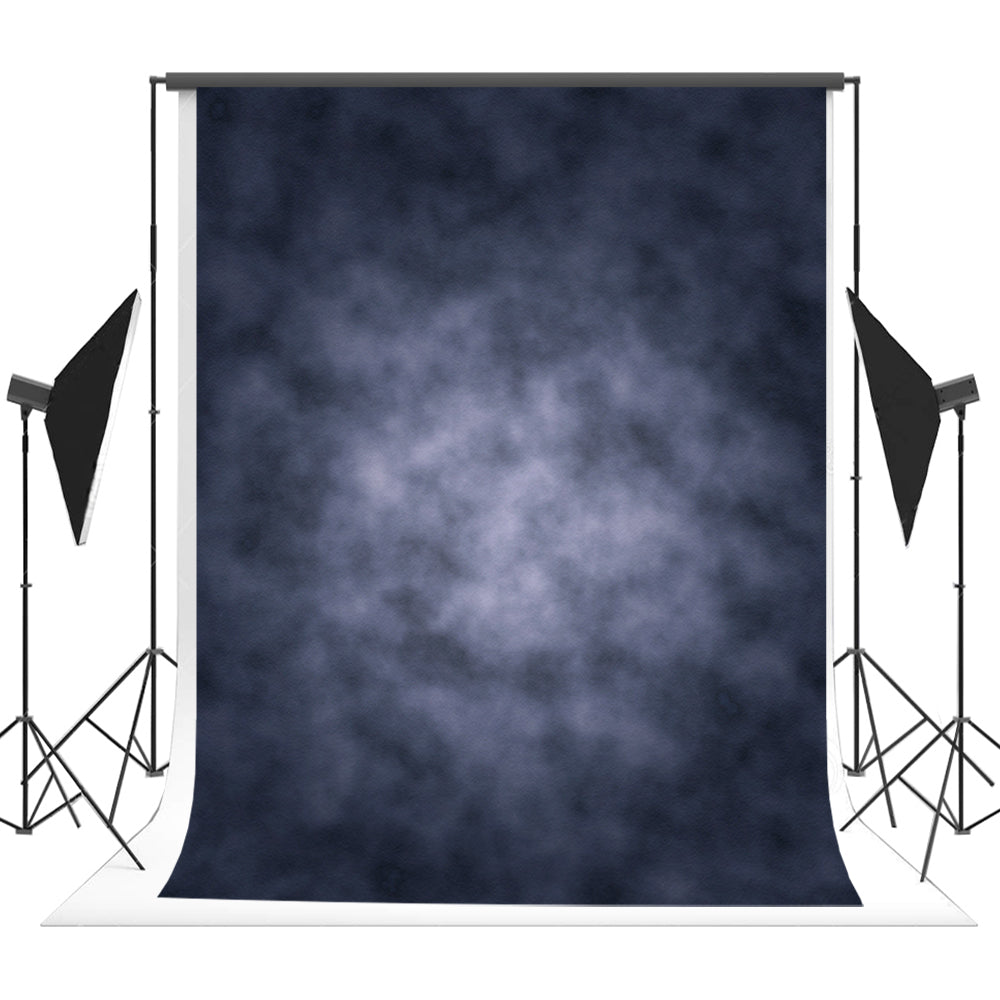 Toile de fond abstraite rétro bleu Art portrait photographie photo fond studio K14818