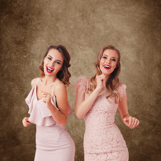 Toile de fond de photographie de portrait tacheté brun maître