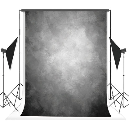 Toile de fond de portrait abstrait gris de noir pour la photographie