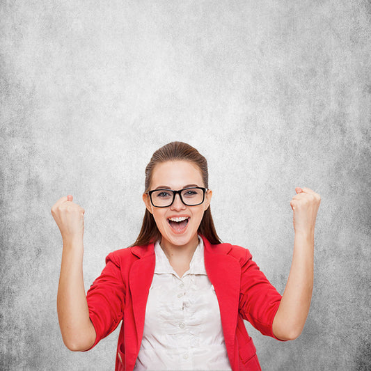 Toile de fond de photomaton de portrait abstrait gris clair