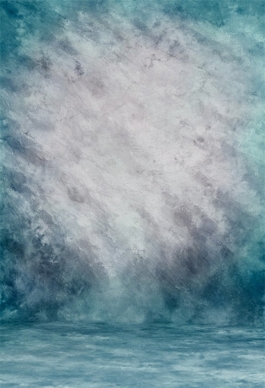 Toile de fond abstraite pour la photomaton à l'encre bleue