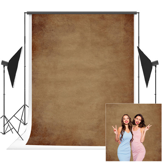 Toile de fond abstraitee photo marron pour portrait