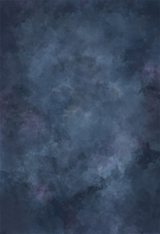 Toile de fond abstraite marbré bleu foncé pour la photographie