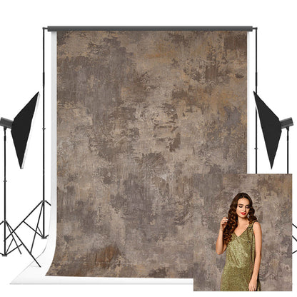 Toile de fond abstraite vintage gris toile photographie pour portrait photo studio K25469