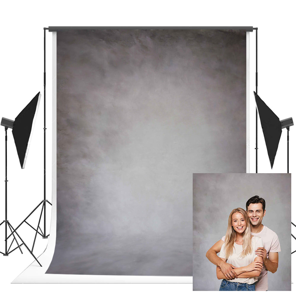 Toile de fond abstraite gris clair portrait texture photographie pour portrait photo studio K25474