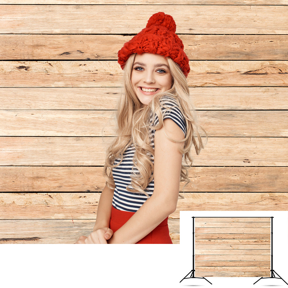 Toile de fond de photographie plancher de bois brun mur texture