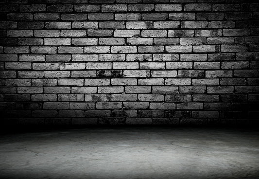 Toile de fond noir brique blanc gris lumière mur photographie