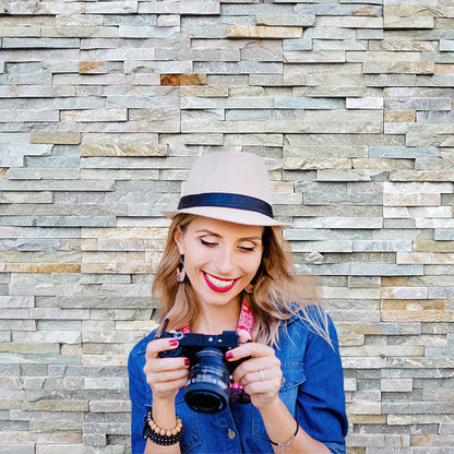 Toile de fond de mur de pierre calcaire roche mur fond imprimable photographie KH03721