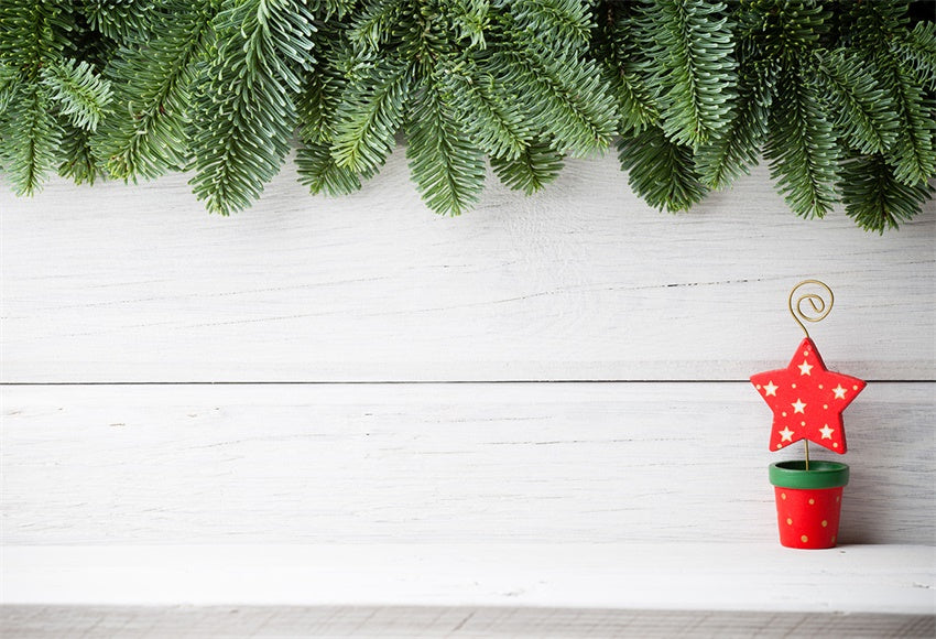 Toile de fond de pin branche bois photographie fond de Noël