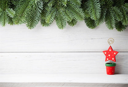 Toile de fond de pin branche bois photographie fond de Noël