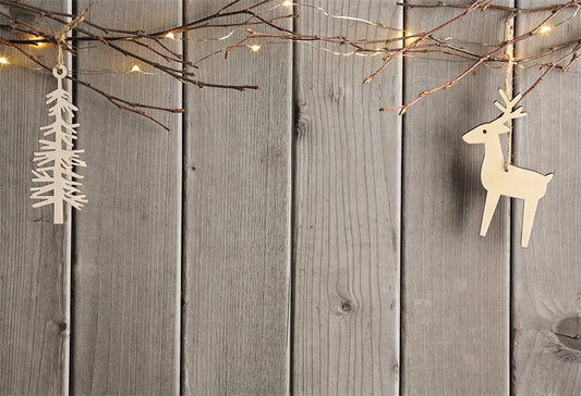 Toile de fond Noël mur en bois photographie étoile fond