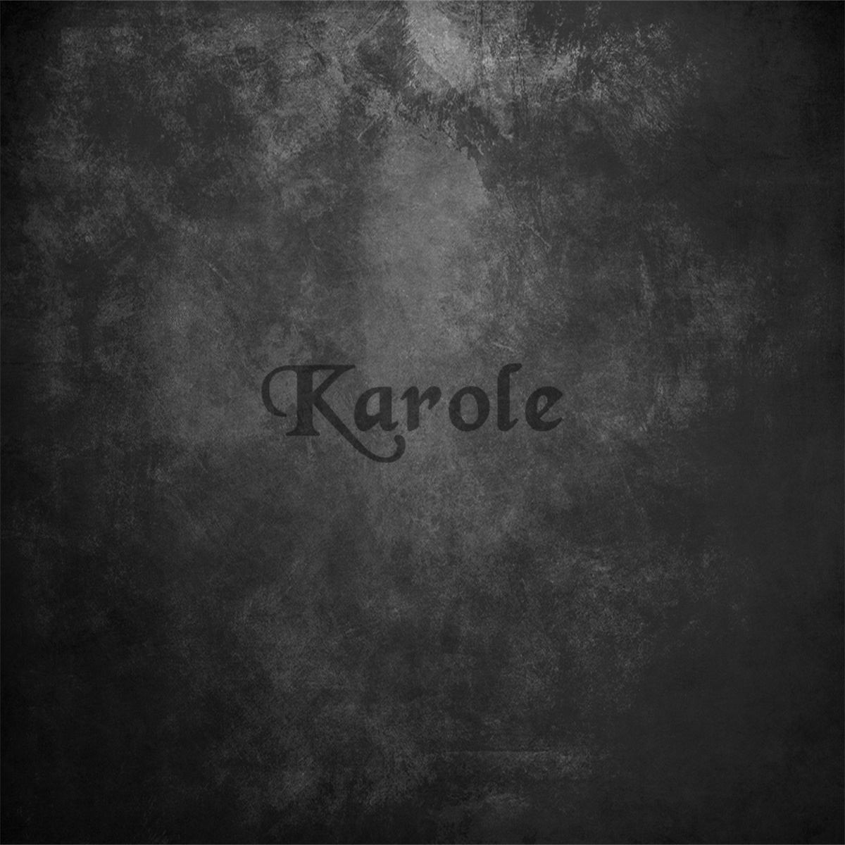 Karole Mead Art Toile de fond abstraite Noir gris photographie