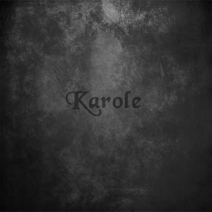 Karole Mead Art Toile de fond abstraite Noir gris photographie