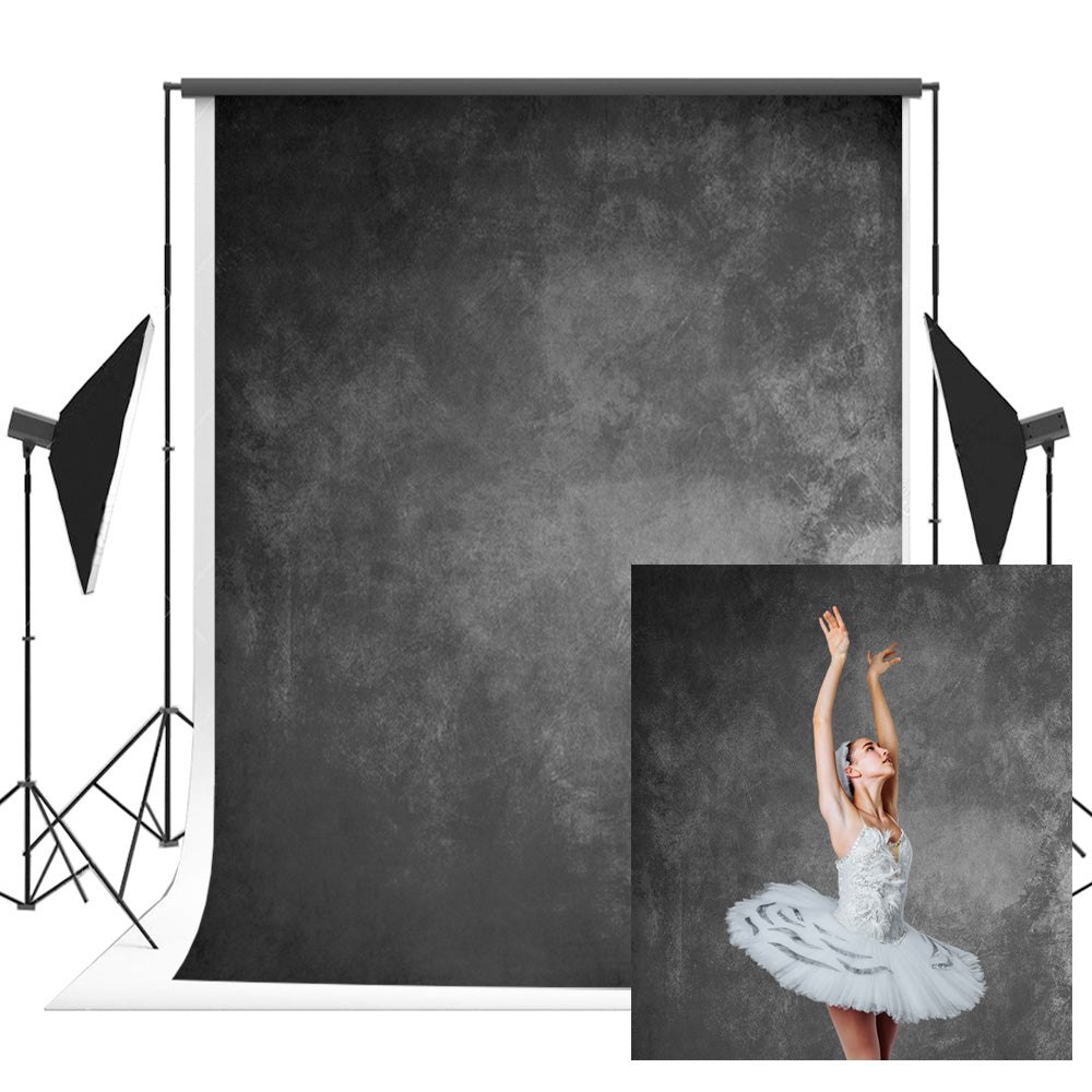 Karole Mead Art Toile de fond abstraite Noir gris photographie