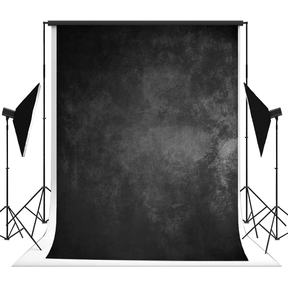 Karole Mead Art Toile de fond abstraite Noir gris photographie