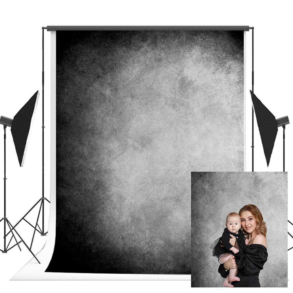 Karole Mead Art Toile de fond abstraite Noir blanc pour la photographie