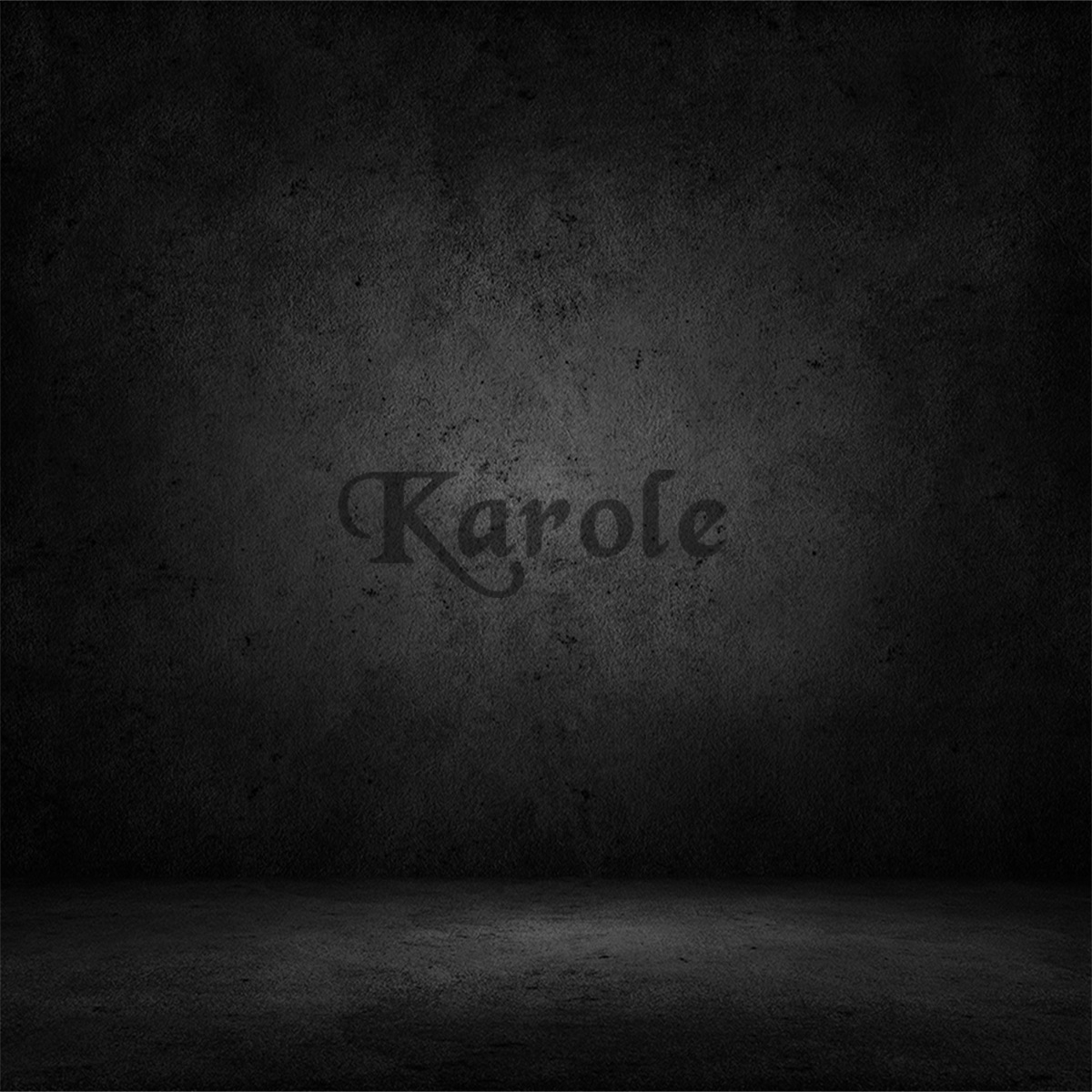 Karole Mead Art Toile de fond abstraite Noir gris texture