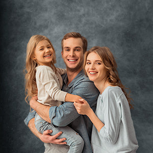 Toile de fond abstraite gris foncé portrait studio numérique pour la photographie KH23366